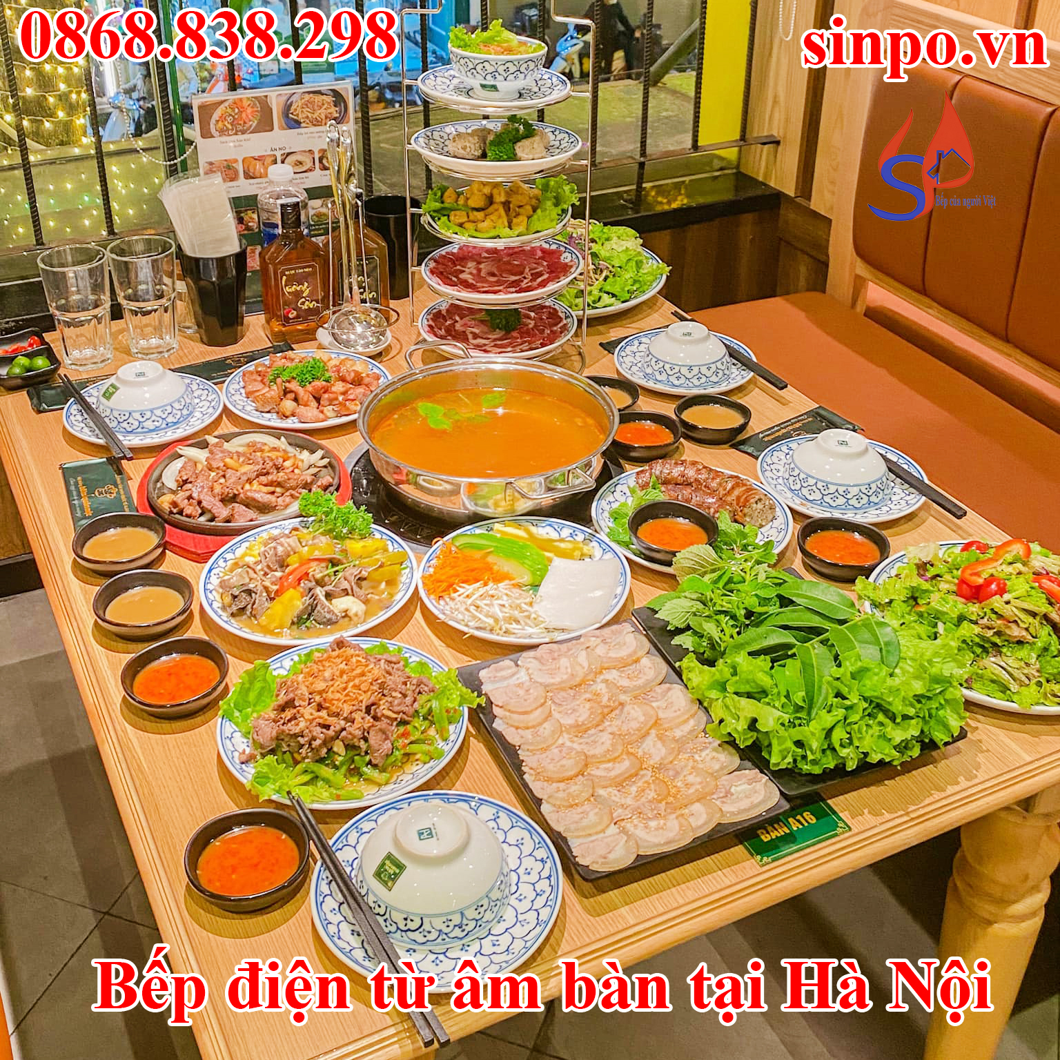 Bếp điện từ âm bàn tại Hà Nội