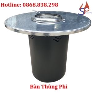Bàn Thùng Phi Inox