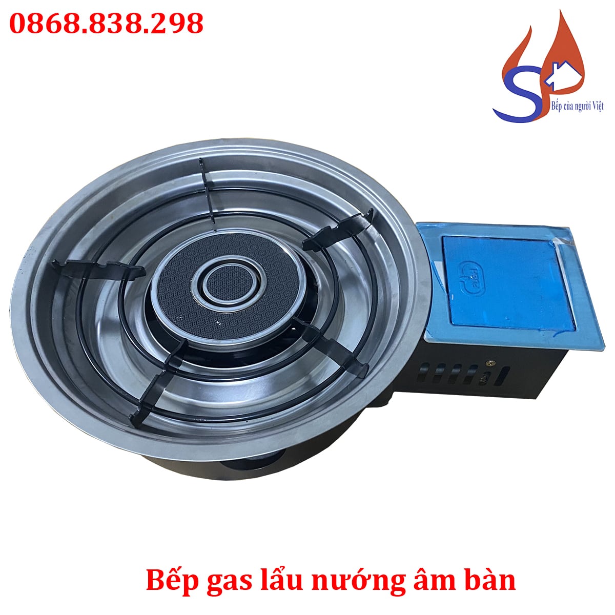 Bếp gas lẩu nướng âm bàn giá rẻ cho nhà hàng