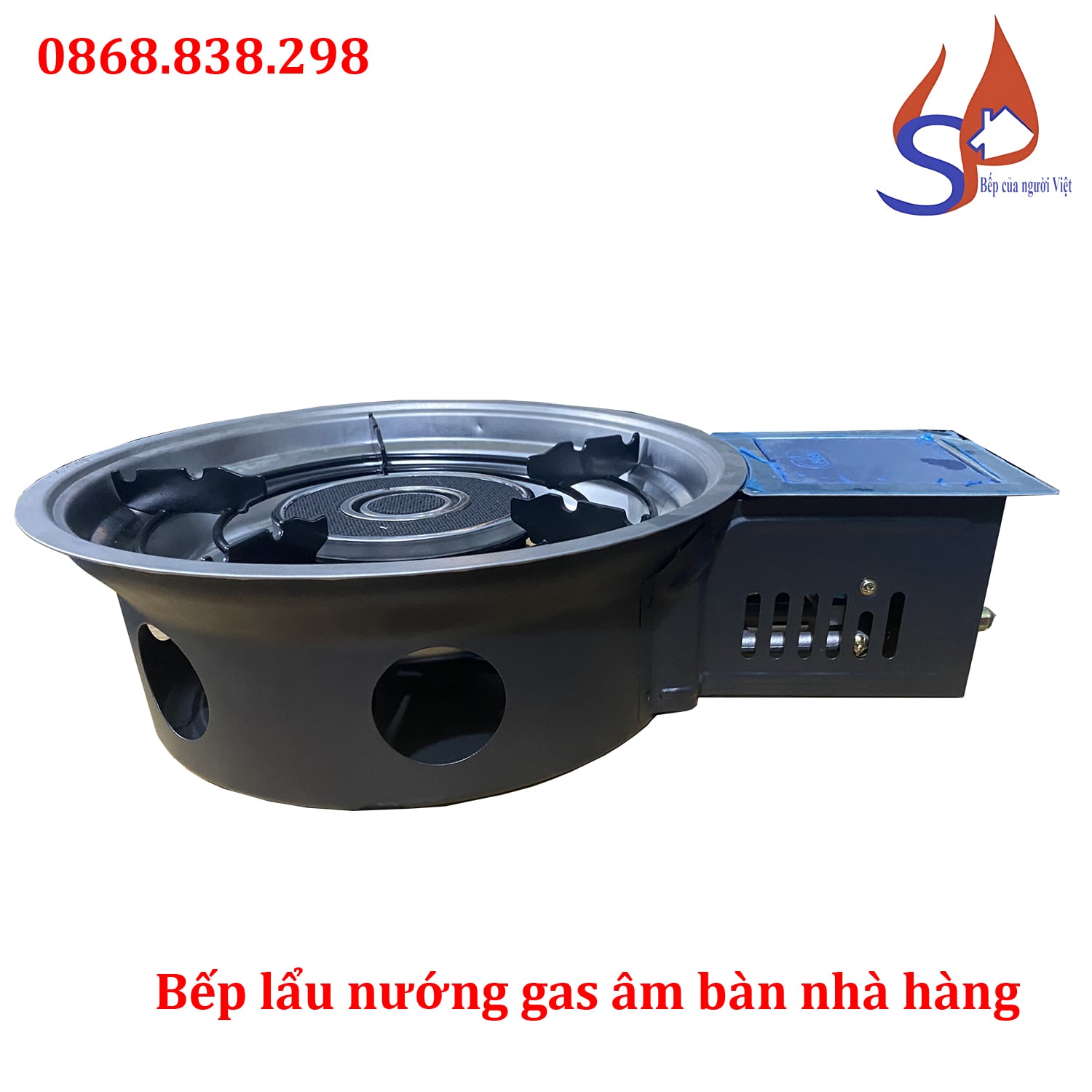Bếp lẩu nướng gas âm bàn nhà hàng BBQ