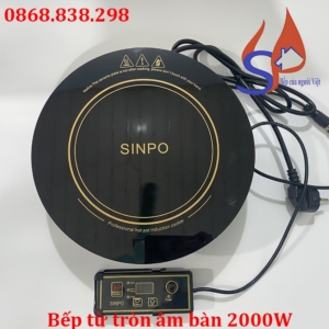 Bếp từ âm bàn tròn 2000W cho nhà hàng