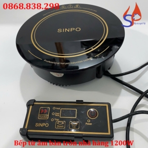Bếp từ âm bàn tròn nhà hàng 1200W giá rẻ