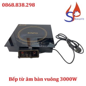Bếp từ âm bàn vuông 3000W giá rẻ