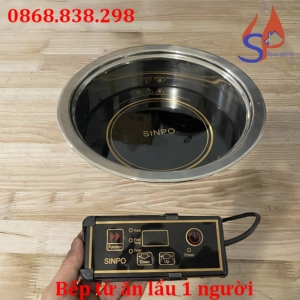 Bếp từ ăn lẩu 1 người nhà hàng