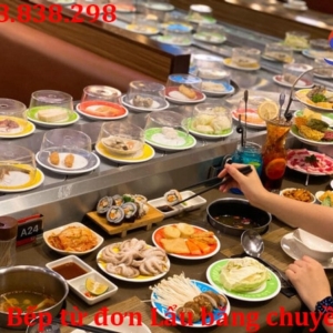 Bếp từ đơn lẩu băng chuyền