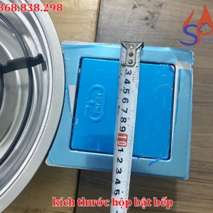 Kích thước hộp đặt bếp gas âm bàn