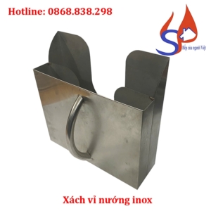 Xách vỉ nướng inox giá rẻ