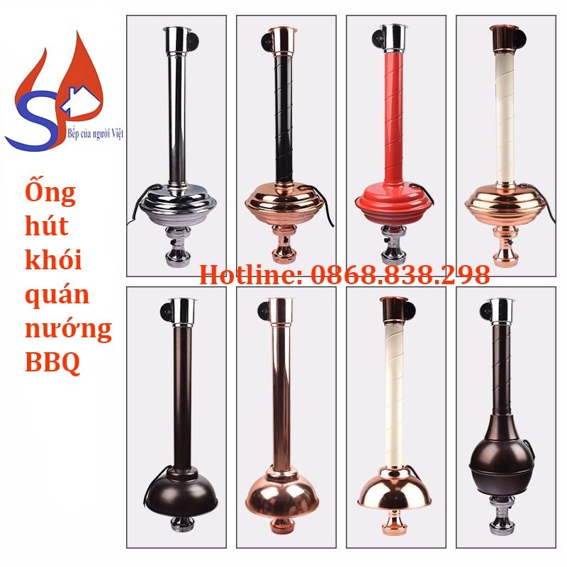 Ống hút khói quán nướng BBQ giá rẻ