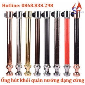 Ống hút khói quán nướng dạng cứng giá rẻ
