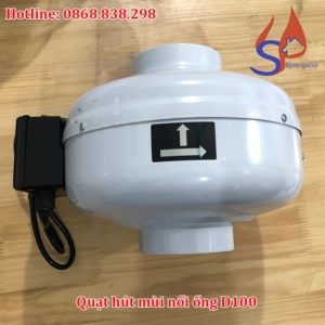 Quạt hút mùi nối ống D100 giá rẻ