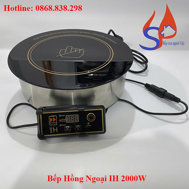 Bếp hồng ngoại IH 2000W giá rẻ