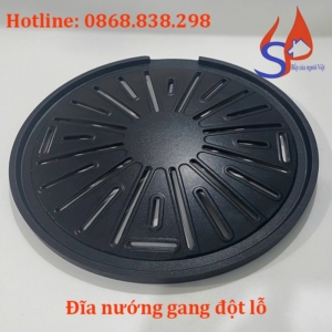 Đĩa nướng gang đột lỗ giá rẻ