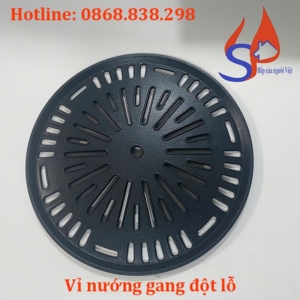 Vỉ nướng gang đột lỗ giá rẻ