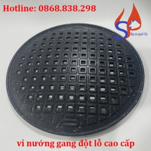 Vỉ nướng gang đột lỗ cao cấp giá rẻ