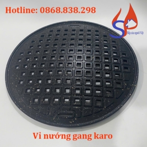 Vỉ nướng gang karo giá rẻ