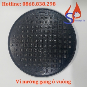 Vỉ nướng gang ô vuông giá rẻ