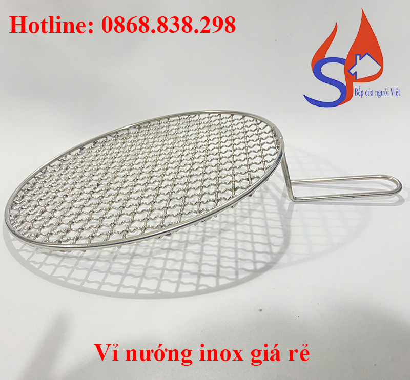 Vỉ nướng inox giá rẻ uy tín