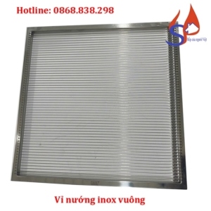 Vỉ nướng inox vuông giá rẻ