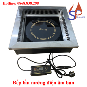 Bếp lẩu nướng điện âm bàn