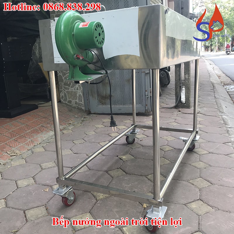 Bếp nướng ngoài trời tiện lợi