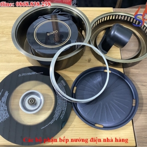 Các bộ phận bếp nướng điện nhà hàng