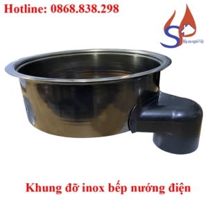 Khung đỡ inox bếp nướng điện