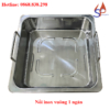 Nồi inox vuông 1 ngăn