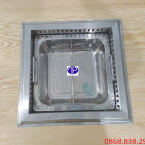 Nồi lẩu 2 ngăn tại bàn
