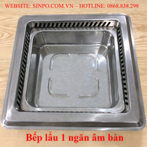 Nồi lẩu trung hoa âm bàn 1 ngăn